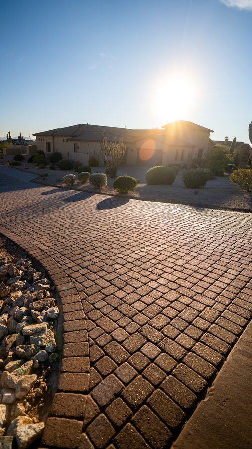 Sealed pavers, East Valley