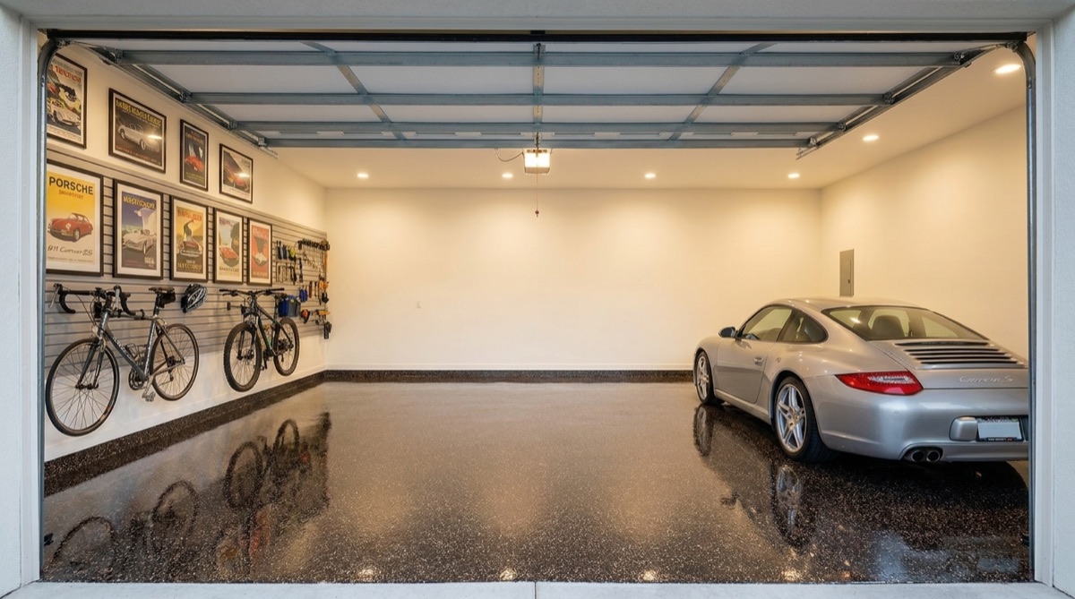 Java brown flake epoxy coating